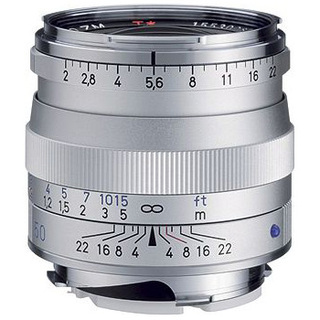 Planar T* 50/2 ZM silver 