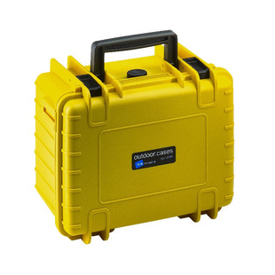 Outdoor Case typ 2000 gul med skuminteriör 