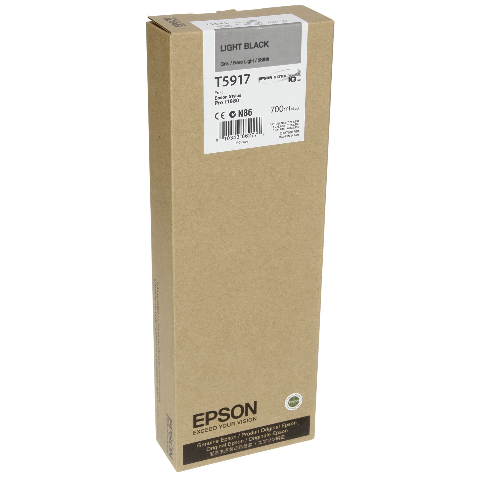 Epson Light black T591 700 ml T5917