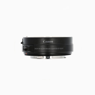 Adapter, Canon EF objektiv till RF-fattning med Drop-in insticksfilter, variabelt ND-filter (begagnad)