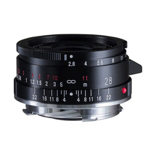 28mm f/2,8 Color Skopar Aspherical Typ-II, till Leica M- fattning - svart