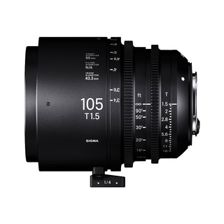 Cine 105mm T1,5, för Canon EF-fattning (fullformat)