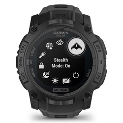 Instinct 3 Solar Tactical Edition 50mm - Svart