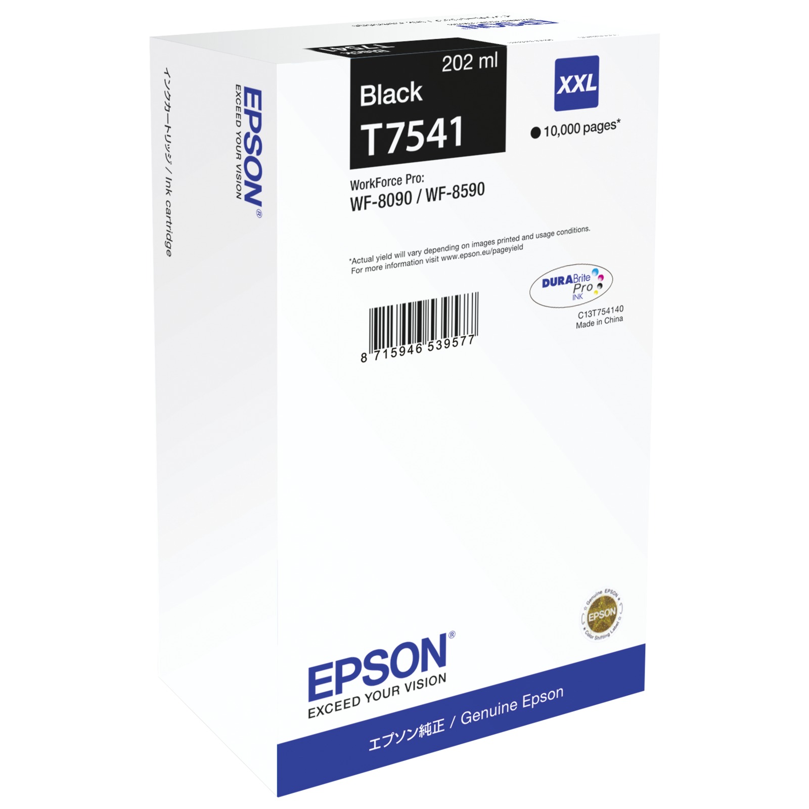 Epson XXL black T754 T7541