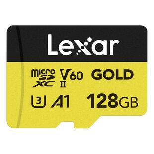 MicroSDXC Gold 128GB UHS-II U3 V60, 280MB/s