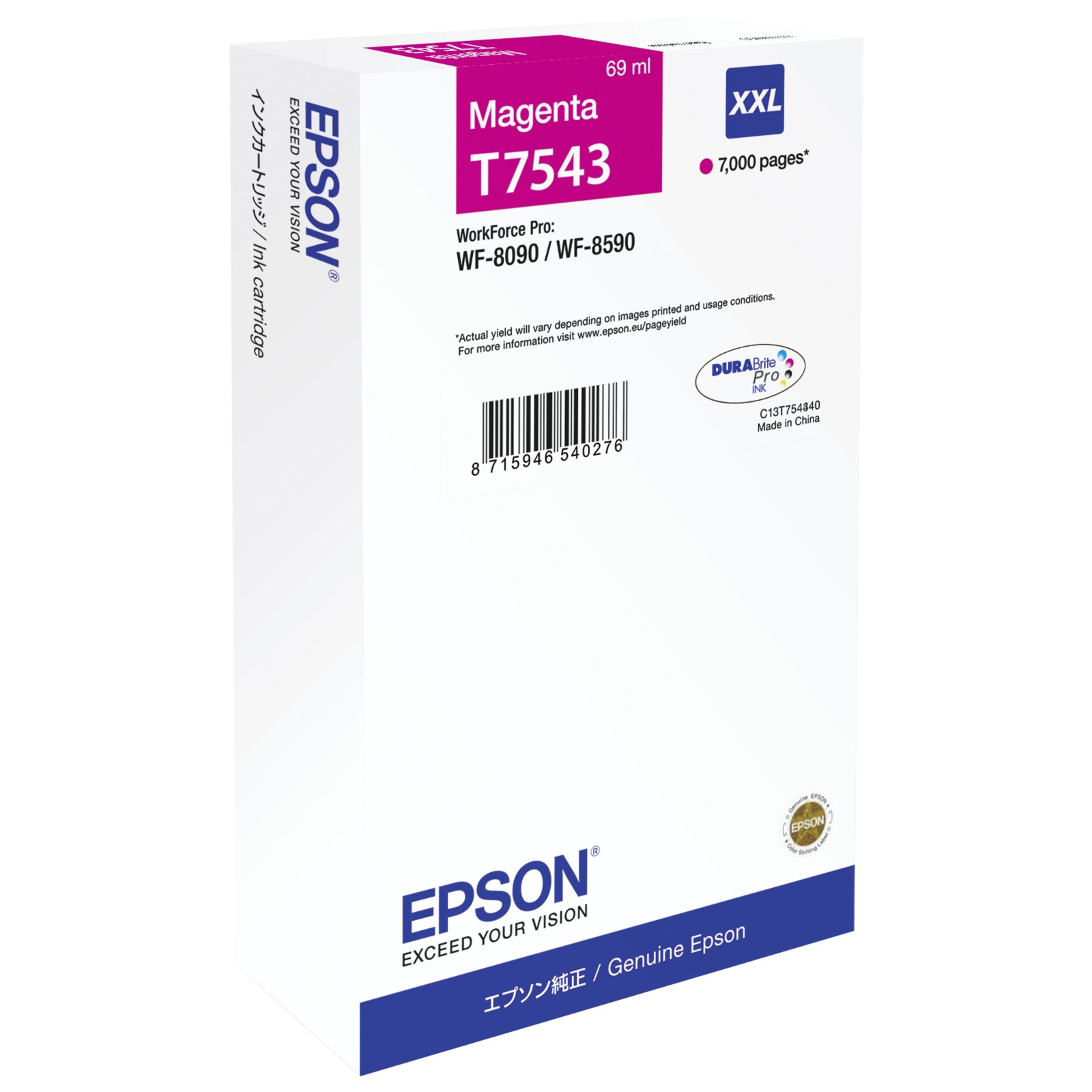 Epson XXL magenta T754 T7543