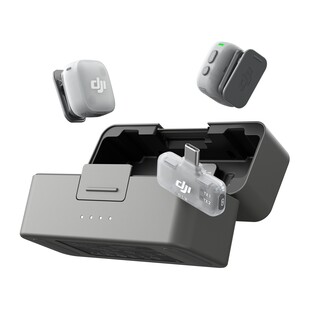 Mic Mini 2, 2 TX & 1 mobile RX, trådlös mikrofon med 2 sändare, 1 mobil mottagare & laddningsfodral