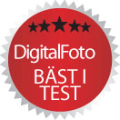 B&auml;st i test i Digitalfoto