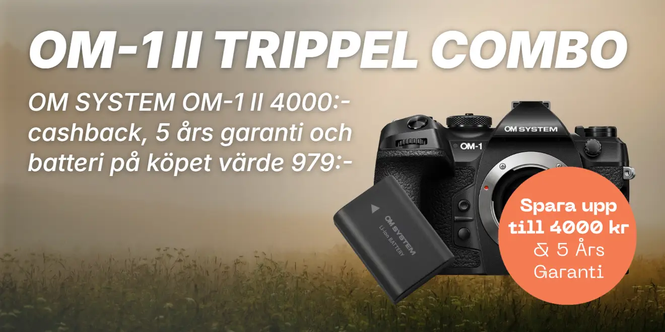 [AUTO] OM-1 II batteri på köpet