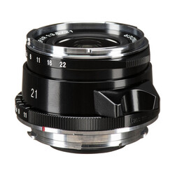 21mm f/3,5 Color-Skopar Aspherical II svart, för Leica M-fattning (fullformat)