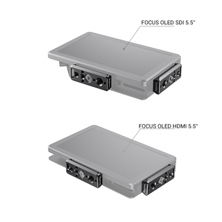 2464 nato rail plate för SmallHD 5-7" monitors