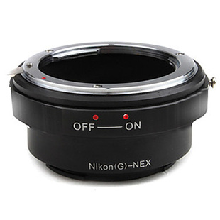 Adapter, Nikon F-objektiv till Sony E-fattning