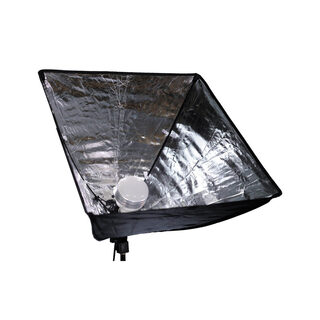 LED-studiobelysning, komplett set med stativ och softboxar 