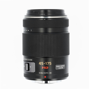 Lumix G X Vario PZ 45-175mm f/4-5,6 ASPH Power OIS Svart (Micro 4/3)  (begagnad)