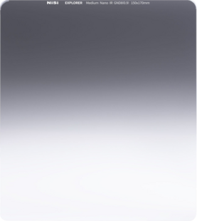 Square filter explorer 150x170mm medium gnd8 3stops