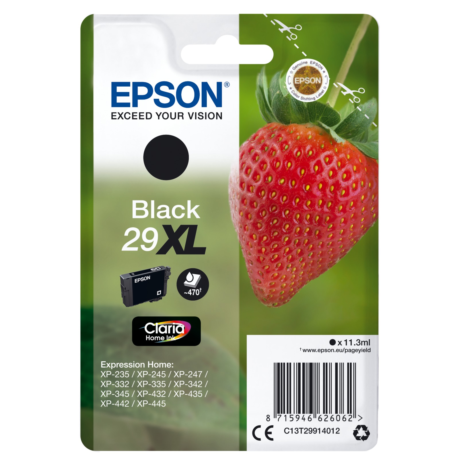 Epson Black Claria Home 29 T2981