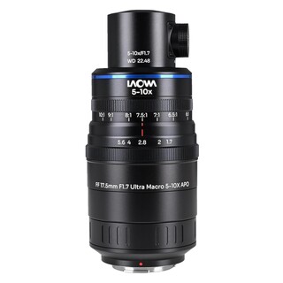 Aksen 17,5mm f/1,7 5-10x Ultra Macro APO (Coaxial Illumination Version) (för Micro 4/3)