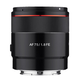 AF 75mm f/1,8 FE, för Sony E-fattning (fullformat), autofokus  