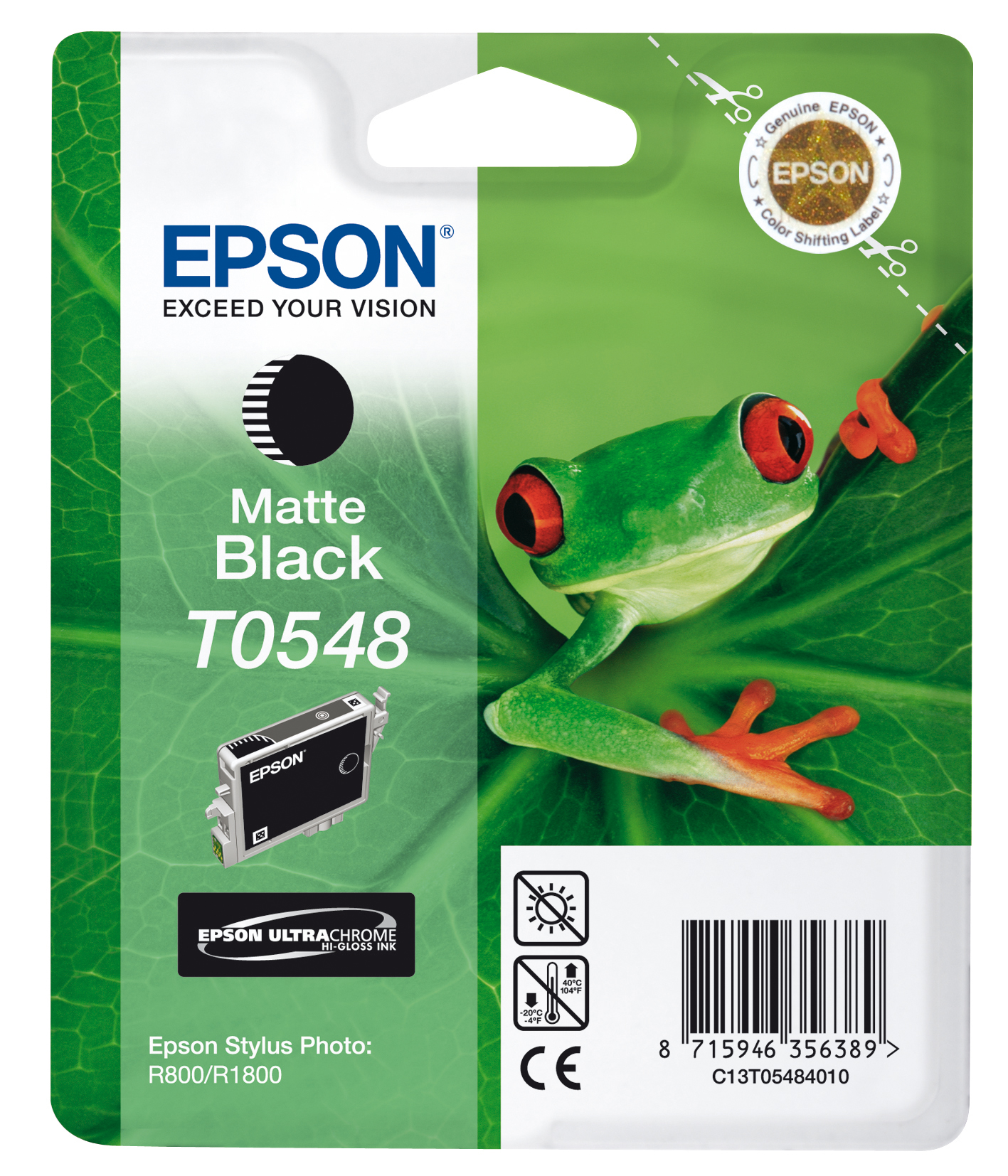 T0548 Matte black till Stylus R800/R1800