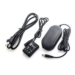 Nätdel AC-E6 + batteridummy Canon LP-E17 (DR-E18)