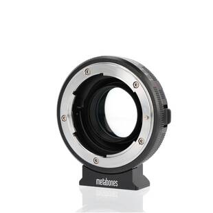 Adapter, Nikon F-objektiv på Micro 4/3. Med Speedboosterfunktion, version ULTRA 0,71x (begagnad)