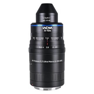 Aksen 17,5mm f/1,7 5-10x Ultra Macro APO för Canon RF (fullformat)