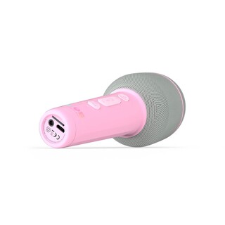 Groovy, karaoke mikrofon med bluetooth högtalare - Rosa
