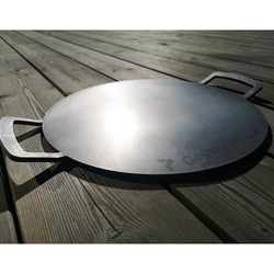 Stekbord 33cm, rund med handtag