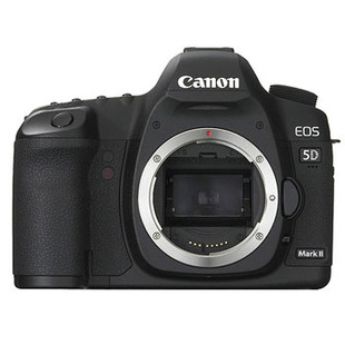 EOS 5D Mark II hus + batterigrepp BG-E6 + extra batteri (begagnad)