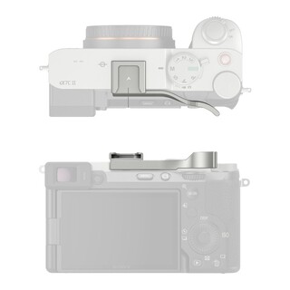 4818 Tumgrepp för Sony A7C II / A7C R / A7C - Silver