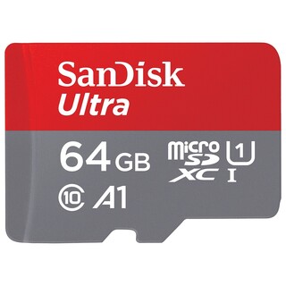 Ultra microSDXC 64GB, 150MB/s, Class 10, U1