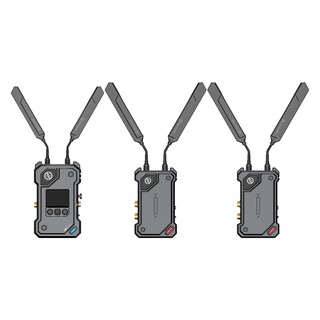 COSMO C2, trådlös videoöverföring - 2 sändare/1 mottagare