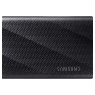 Samsung T9 Bärbar SSD, USB-C (3.2 gen 2x2) - Svart