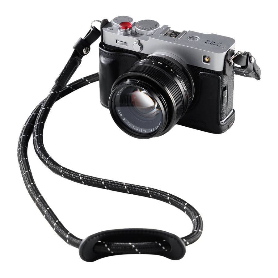 5450 läderfodral kit för FUJIFILM X-E5 - Svart