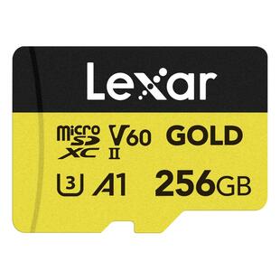 MicroSDXC Gold 256GB UHS-II U3 V60, 280MB/s