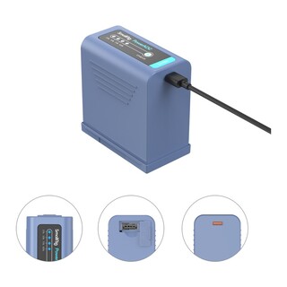 4267 batteri med USB-C kontakt - motsvarande Sony NP-F970