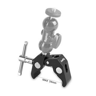 735 super clamp med 1/4-tums- och 3/8-tumsgänga