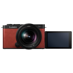 Lumix S9 kamerahus - Röd + 20-60mm f/3,5-5,6