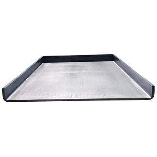 Pizzapaket - Stekbord 39x34cm med uppvikta kanter + pizzaskärare + pizzaspade
