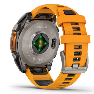 Fenix 8 - 47 mm, AMOLED - Graphite Spark Orange