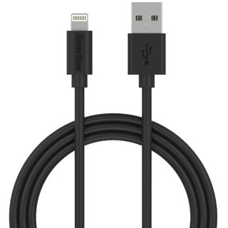 USB-A till Lightning Svart - 2m