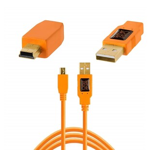 TetherPro USB 2.0 Hane till Mini-B 5 pin 4,6m