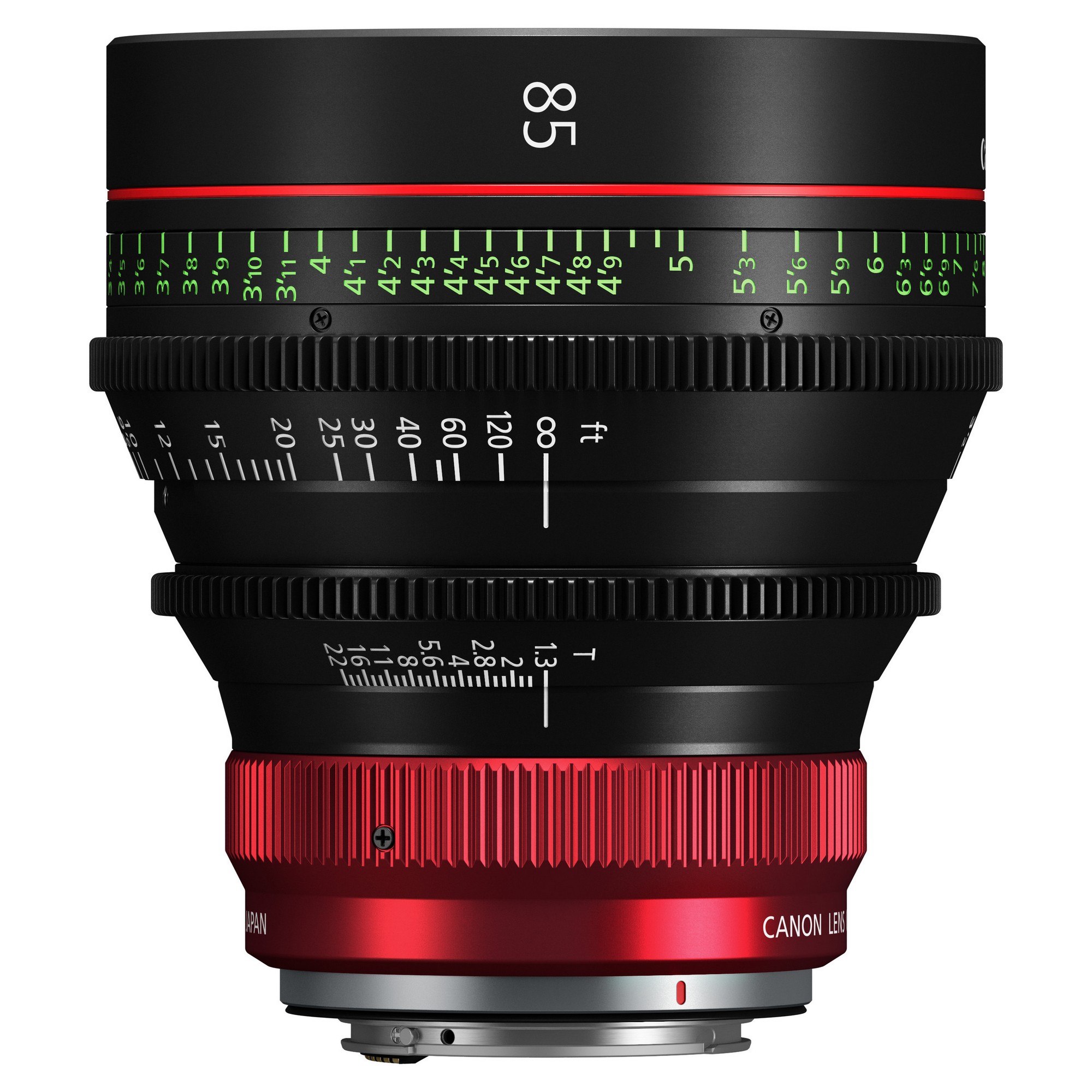 Canon Cine CN-R 85mm T1,3 L F, för Canon RF-fattning (fullformat)
