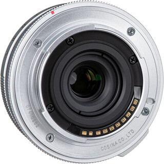 18mm f/2,8 Color Skopar Aspherical till Fujifilm X-fattning, silver