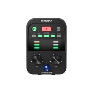 PodTrak P2, podcast mixer för dubbla USB-mikrofoner