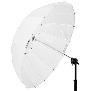 djupt paraply, halvgenomskinligt, 105 cm (medium)