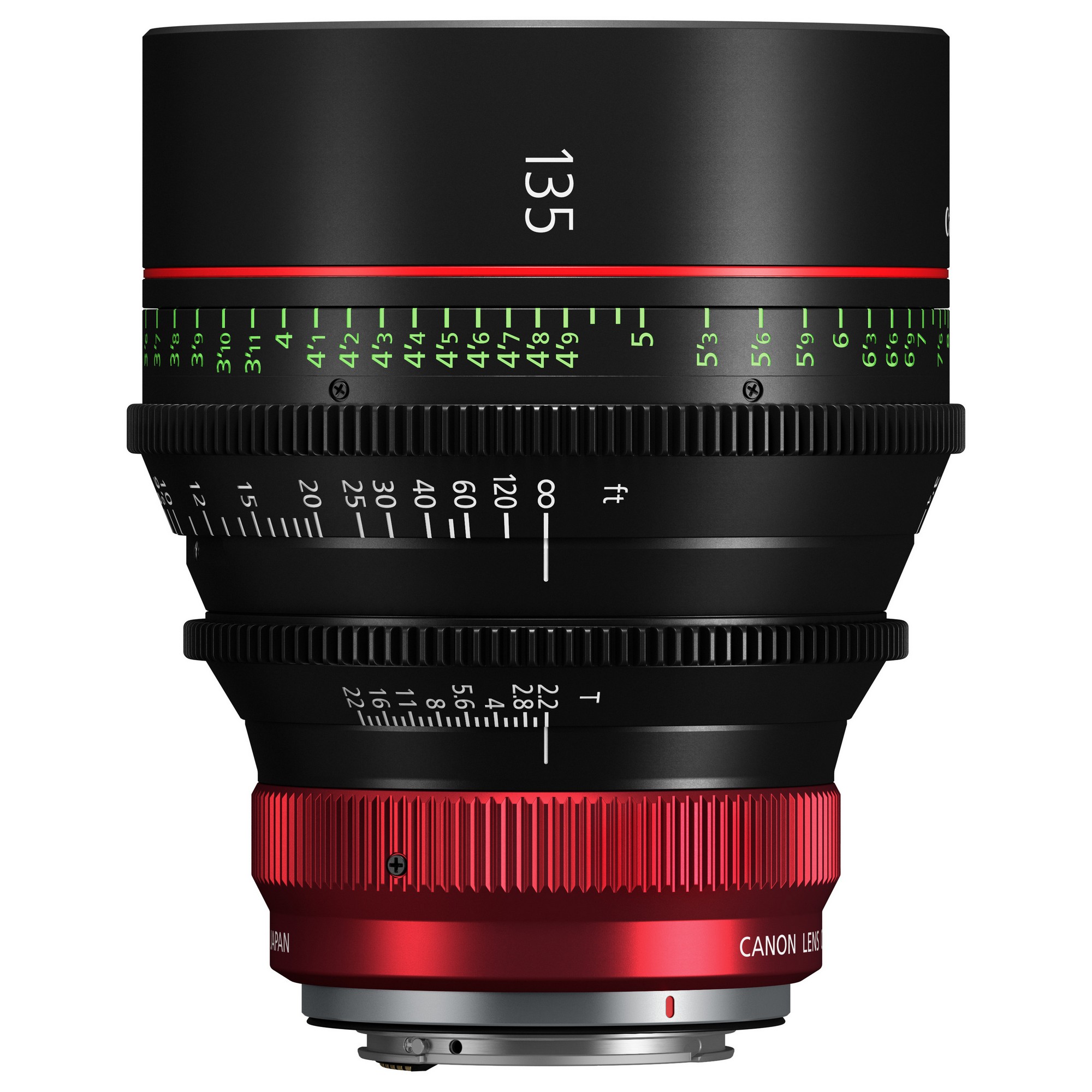 Canon Cine CN-R 135mm T2,2 L F, för Canon RF-fattning (fullformat)