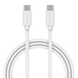 USB-C till USB-C 2.0 Vit - 1m