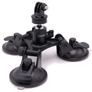 Triple Mount sugkoppsstativ för tex. bilbruk