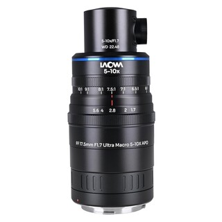 Aksen 17,5mm f/1,7 5-10x Ultra Macro APO (Coaxial Illumination Version) för Canon RF (fullformat)